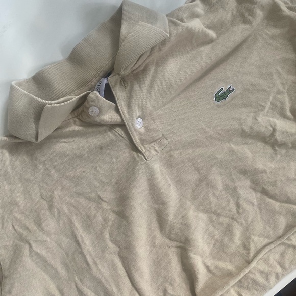 Lacoste Small Cropped Shirt - Picture 1 of 2